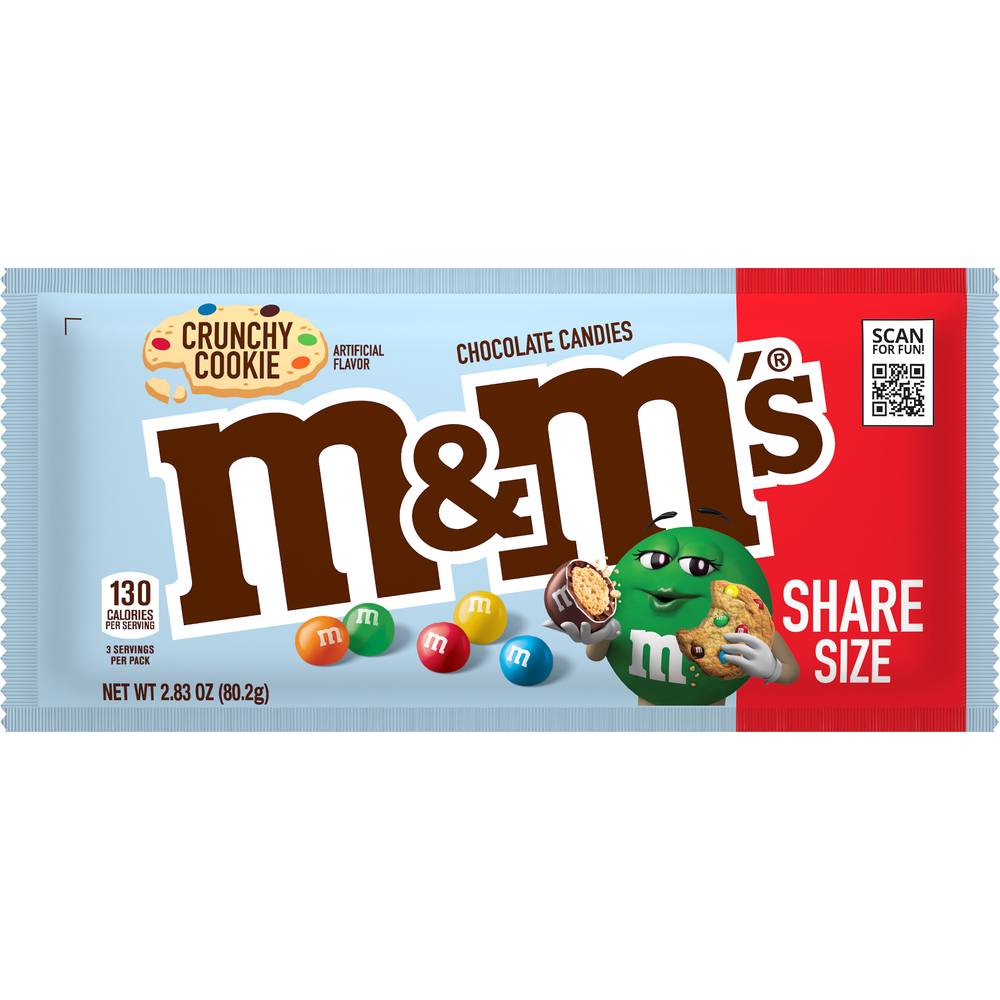 M&M's Crunchy Candy (cookie milk chocolate)