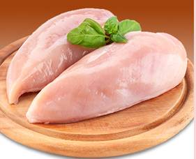 Boneless, Skinless Chicken Breasts, Tenders Out, Dry (1 Unit per Case)