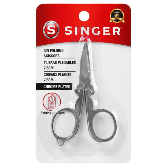 Singer 3 in Folding Scissors (1 ct)