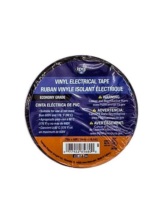 Ipg Vinyl Electrical Tape - Black