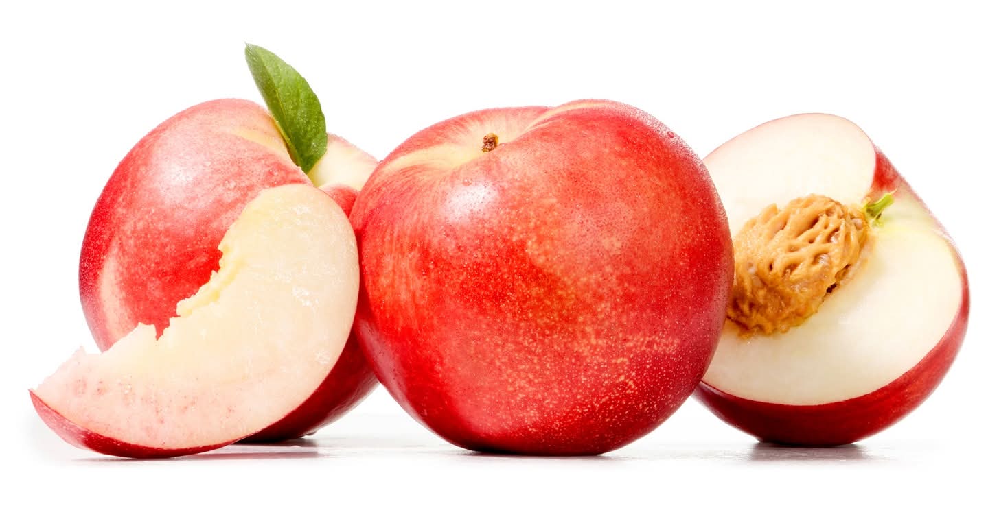 Fresh White Nectarine