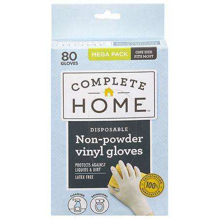 Nice! Disposable Powdered Vinyl Gloves (80 ct)