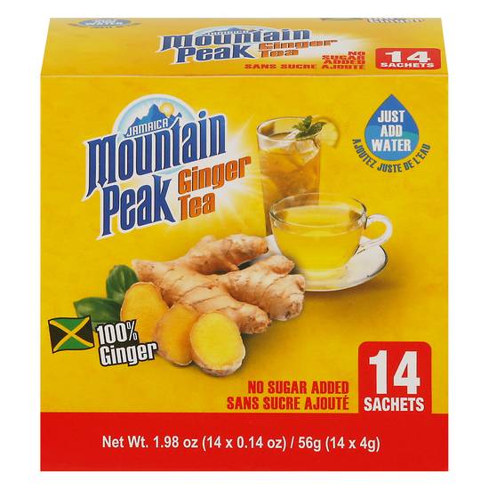Jamaica Mountain Peak Ginger Tea (14 ct, 1.98 oz )