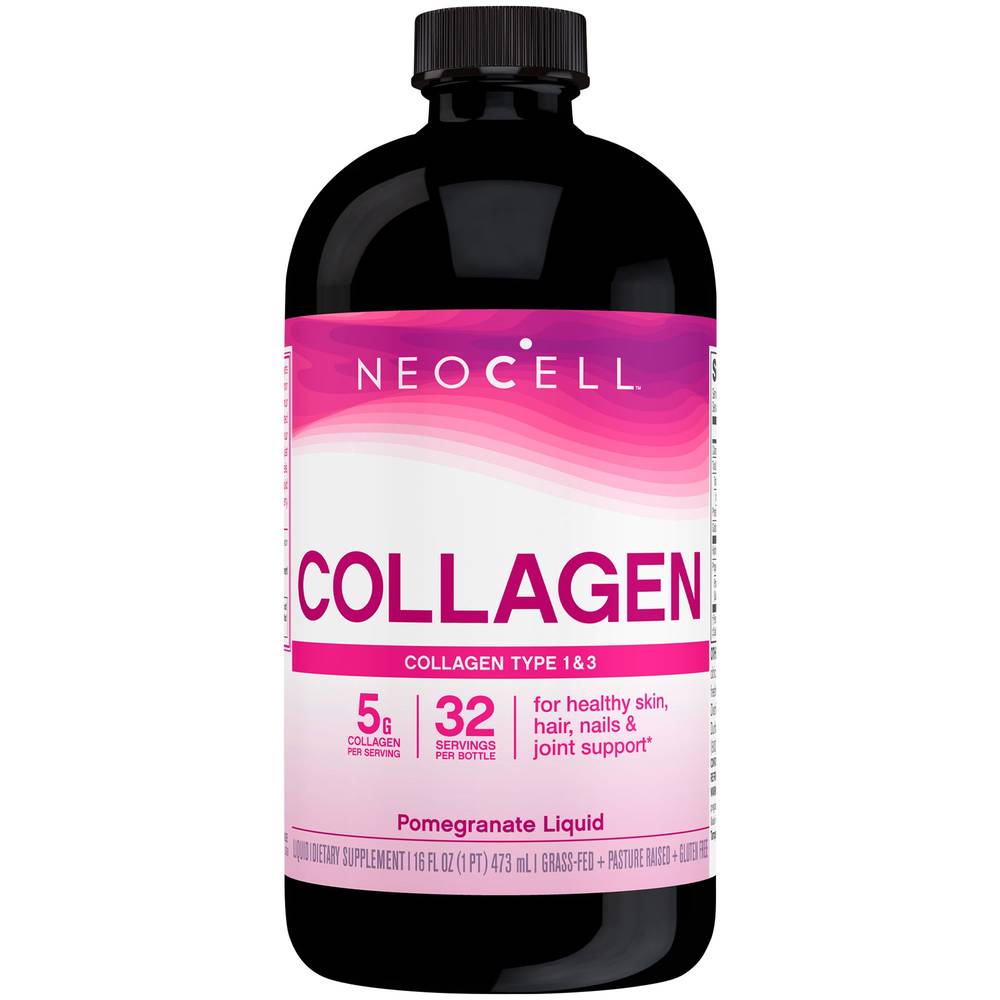 Neocell Liquid Collagen 4,000 mg Liquid Supplement (pomegranate)