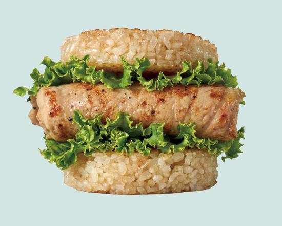 厚切里肌米堡 Rice Burger with Thick Cut Pork Loin