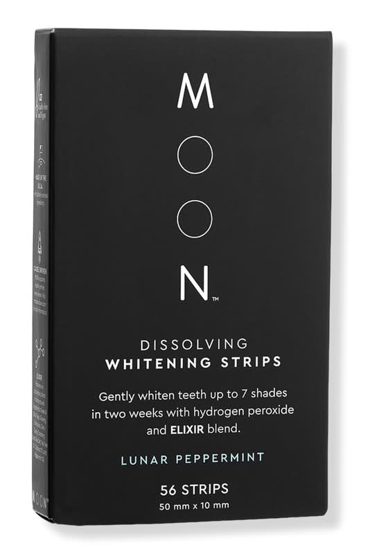 Moon Dissolving TeStain Removal Dissolving Whitening Strips 56 ct