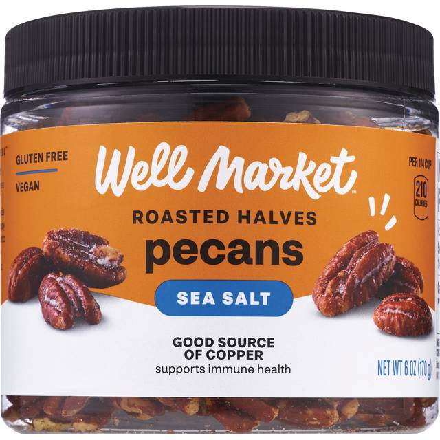 Well Market, Roasted Pecans, 8 Oz