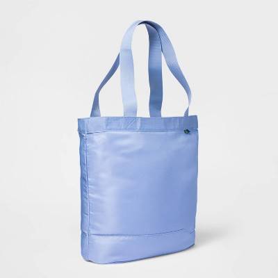 Open Story Packable Tote Bag, Blue