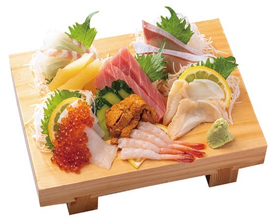 【中とろ入り豪華9種ネタ】ぜいたく刺盛