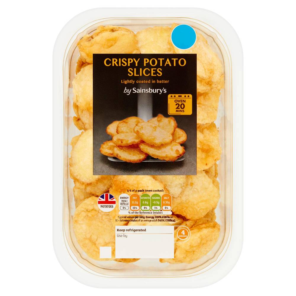 Sainsbury's Crispy Potato Slices 350g