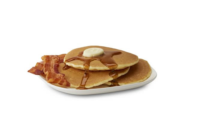 Hotcakes & Bacon [670.0 Cals]