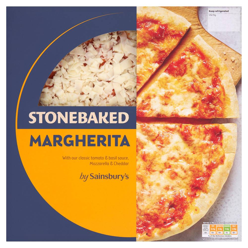 JS Stonebaked Margherita Pizza 265g