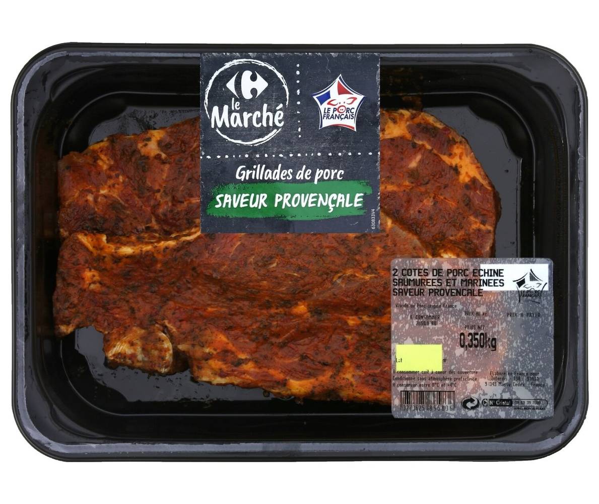 Carrefour - Echine de porc à la provençale (2)