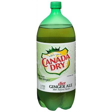 Canada Dry Diet Soda Ginger Ale (2 L)