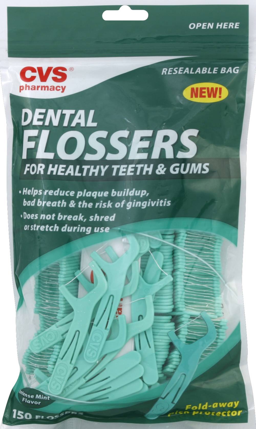 CVS Pharmacy Intense Mint Dental Flossers