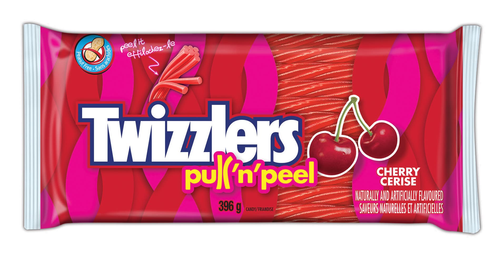 Twizzler's Pull-N-Peel Cherry Candy (396 g)
