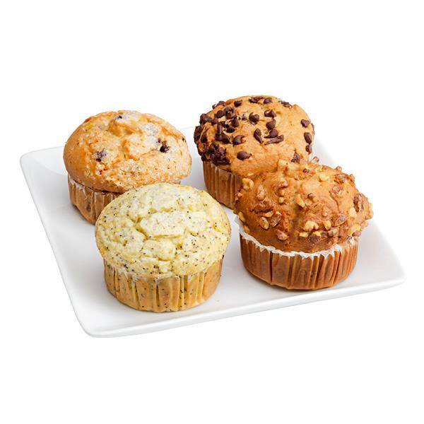 Loaded Jumbo Variety Pack Muffins 4Ct