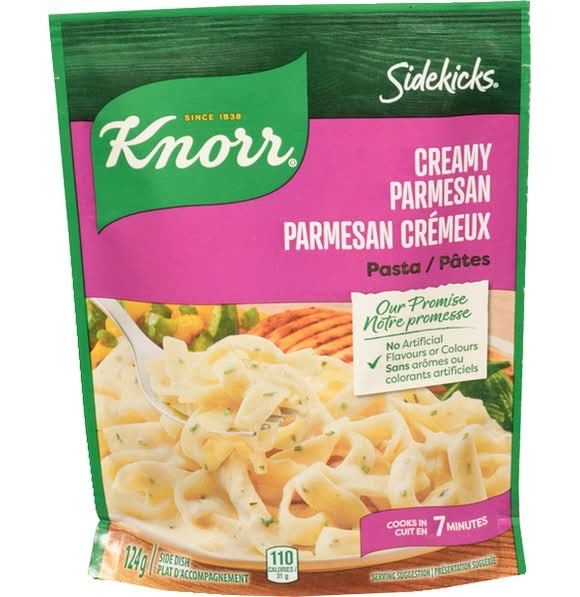 Knorr Sidekicks Pasta, Creamy Parmesan (124 g)