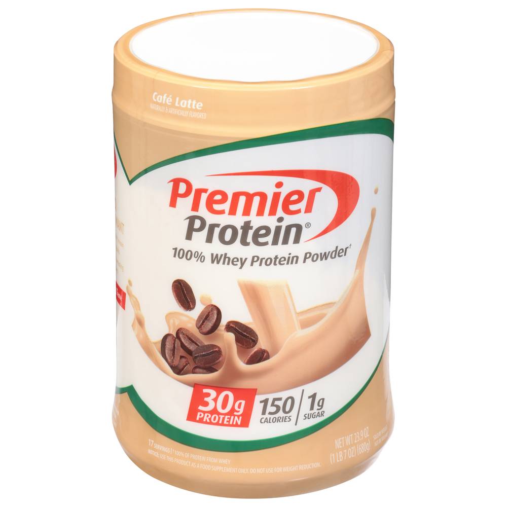 Premier Protein Cafe Latte Whey Protein Powder