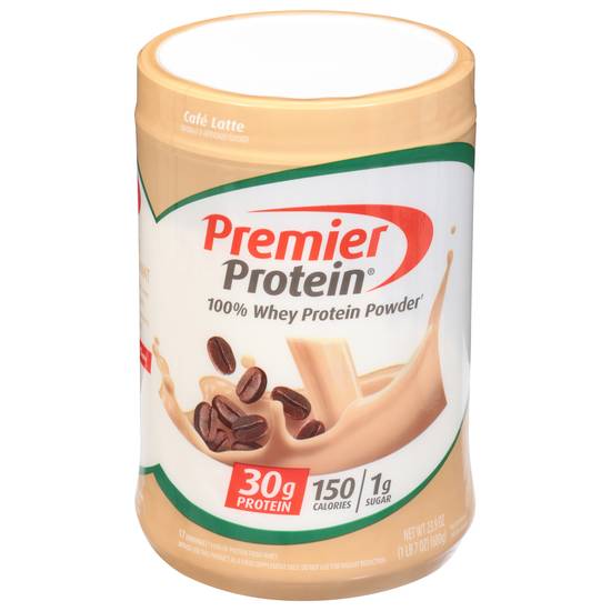 Premier Protein Cafe Latte Whey Protein Powder