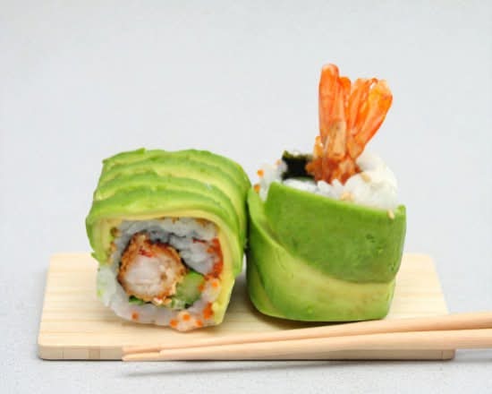 Green Crevettes Tempura Spicy