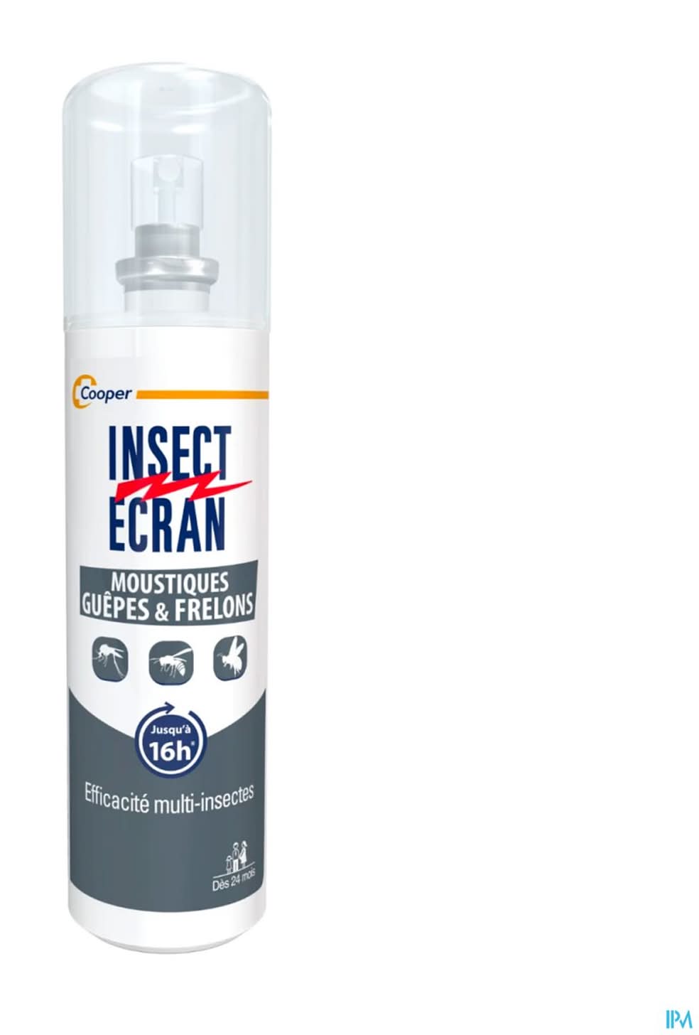 Cooper Insect Ecran Moustique Guepes Frelons Repulsif Peau Spray 100ml