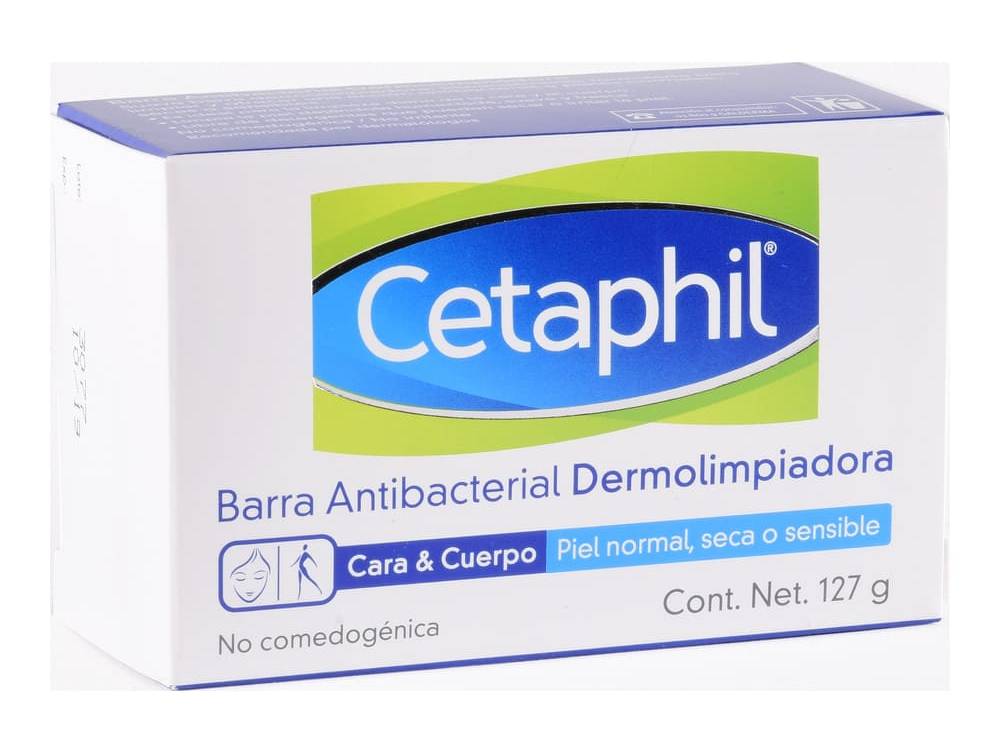 Cetaphil · Barra antibacterial dermolimpiadora (127 g)