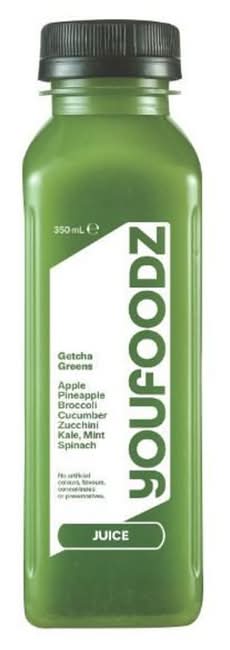 Youfoodz Getcha Greens Juice 350ML