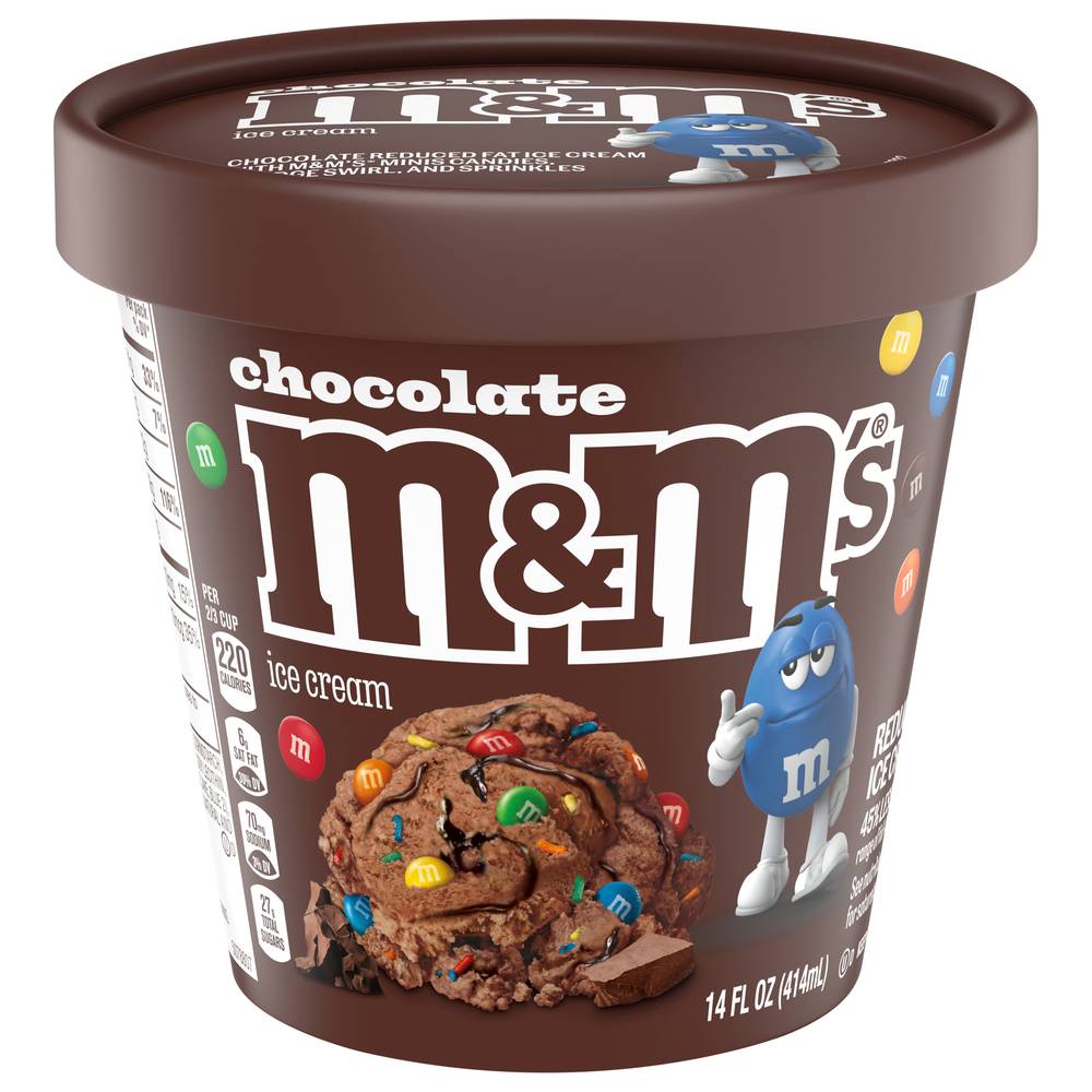 M&M's Chocolate Ice Cream Pint (14 fl oz)