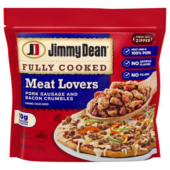 Jimmy Dean Fully Cooked Pork Sausage & Bacon Crumbles