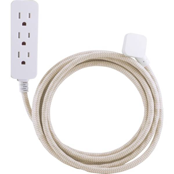 Cordinate 3 Outlet Extension Cord With Surge Protection