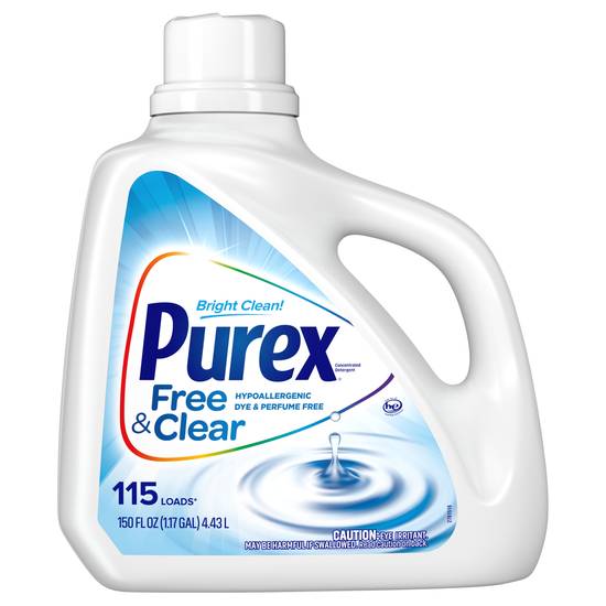 Purex Free & Clear Laundry Detergent (150 fl oz)