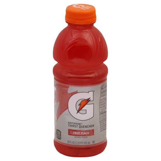 Order Gatorade Thirst Quencher Fruit Punch Bottle (20 oz) food online from Rite Aid store, Shawnee on bringmethat.com
