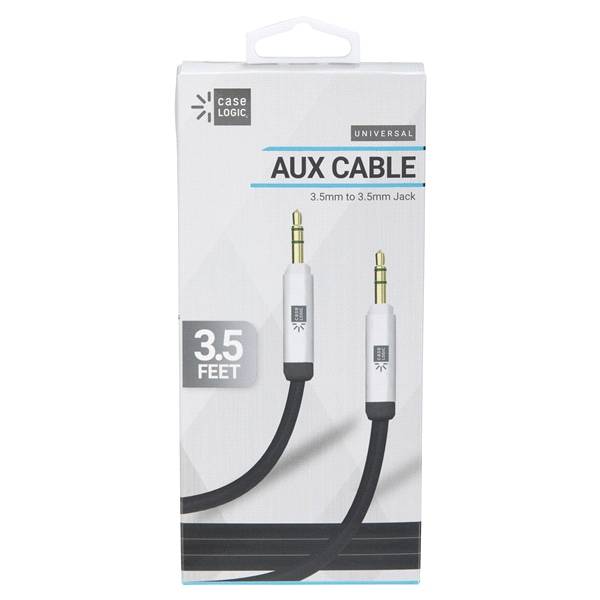 Case Logic Universal Aux Cable (3.5 feet/black)