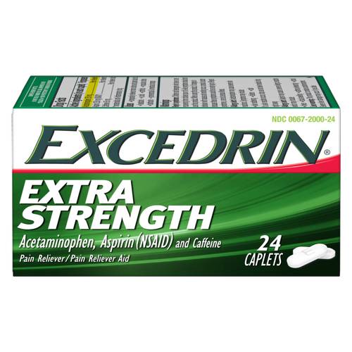 Excedrin Extra Strength Caplets 24ct