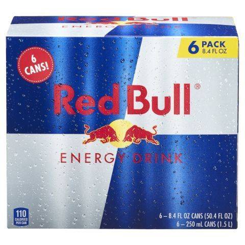 Red Bull Energy 6 Pack 8.4oz Can