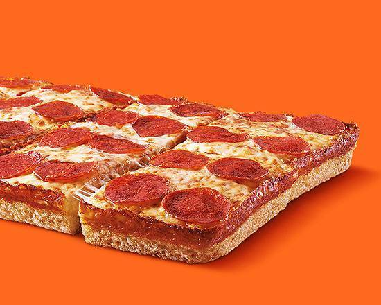 Deep Dish Pepperoni Pizza