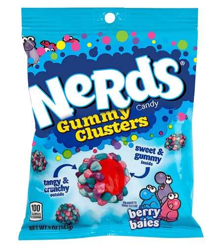 Nerds gummy clusters bonbons - gummy clusters candy (baie)