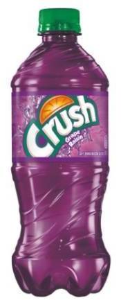 Crush Soft Drink, Grape (591 ml)