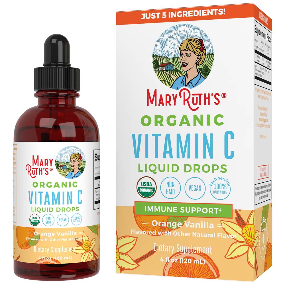 Maryruth's Organic Vitamin C Liquid Drops (orange-vanilla)
