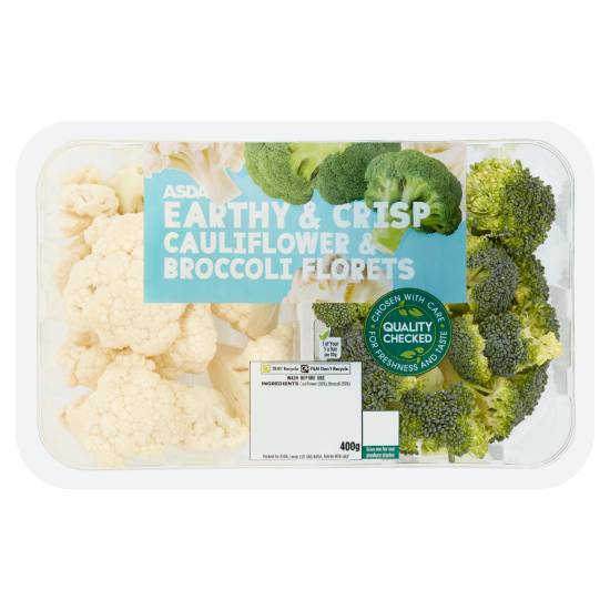 ASDA Cauliflower & Broccoli Florets (400g)