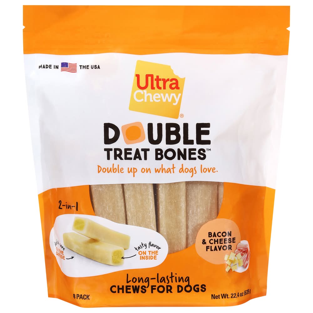 Ultra Chewy Double Bones Dry Dog Treats Value (22.4 oz)