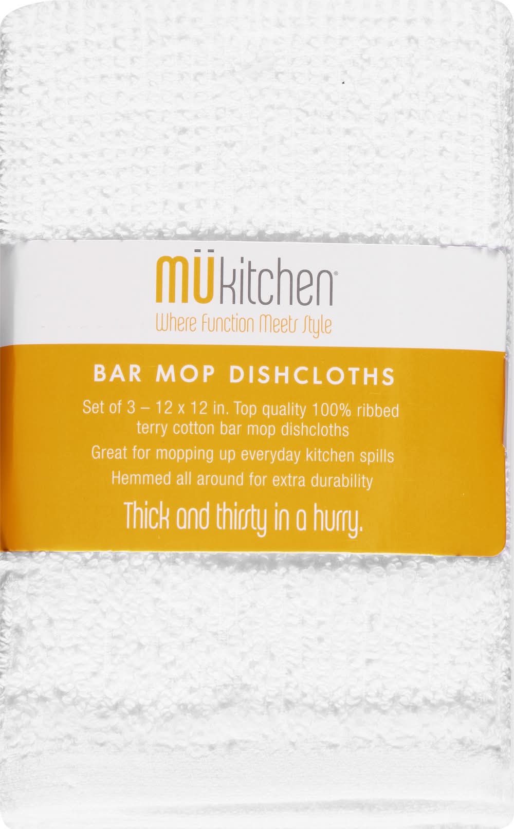 MÜkitchen Bar Mop Dishcloths