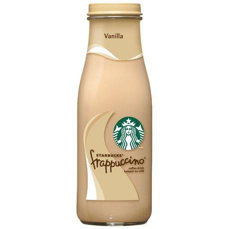 Starbucks frappuccino vanille (405 ml) - frappuccino vanilla coffee drink (405 ml)