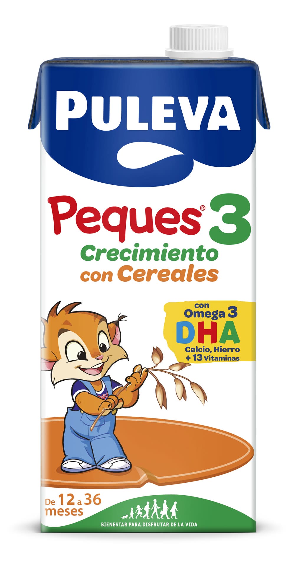 Puleva preparado lácteo infantil con cereales · Peques (1 L)