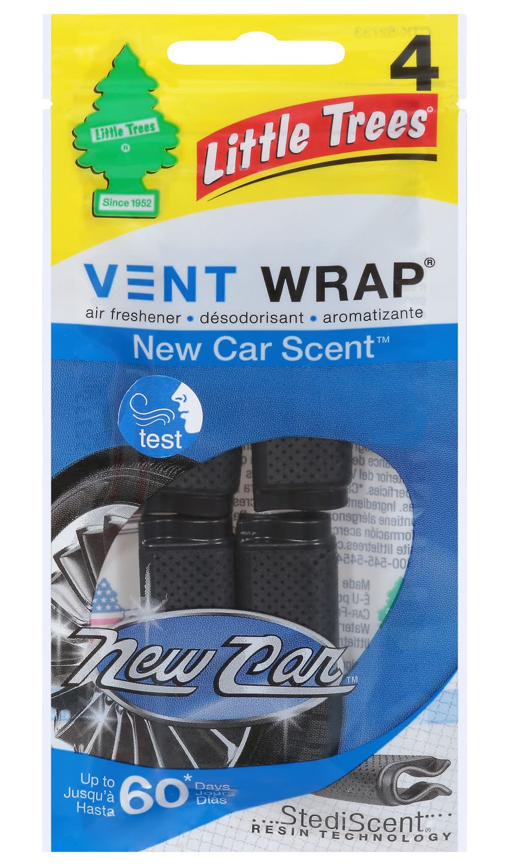 Little Trees Vent Wrap New Car Scent Air Freshener (0.6 oz)