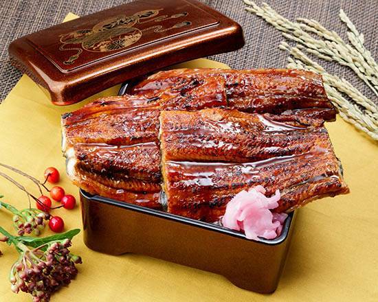 【松】香ばし鰻二段重(１尾半)　[premium]Broiled eel double box（one and a half fish）