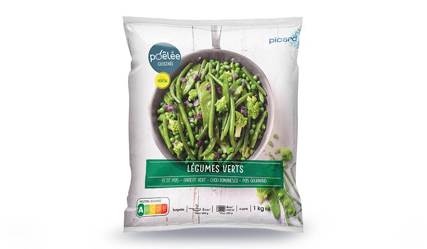 Poêlée de légumes verts