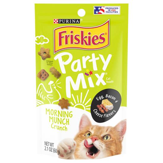 Purina Friskies Party Mix Morning Munch Crunch Cat Treats
