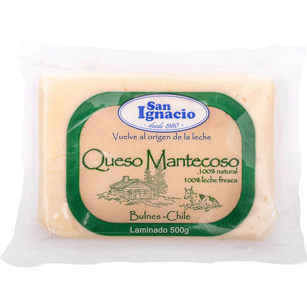 San ignacio queso mantecoso laminado (500 g)